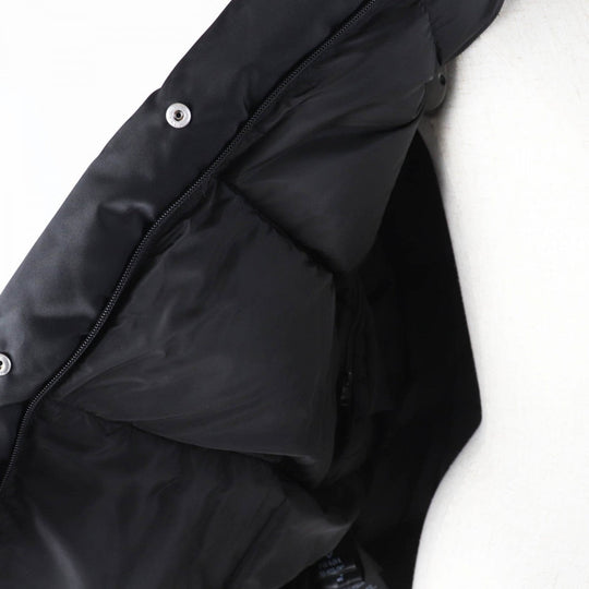 PRADA Down jacket 29L805 Main: Polyamide (Nylon) 100%, Fur: , Sleeve lining: Rayon 100%, Filling: Down 90%, Filling: Feather 10% black Women 36 Used Authentic