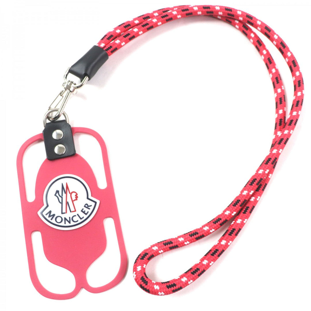 MONCLER strap Main: Rubber pink mens Used Authentic