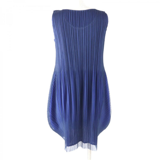 PLEATS PLEASE one piece PP11-JT675 polyester Navy 3