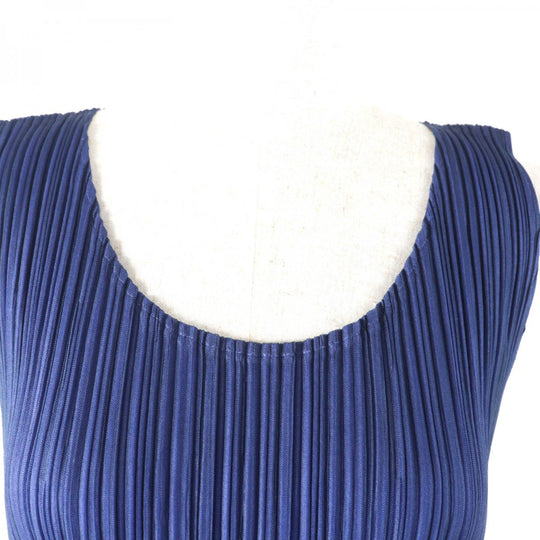 PLEATS PLEASE one piece PP11-JT675 polyester Navy 3