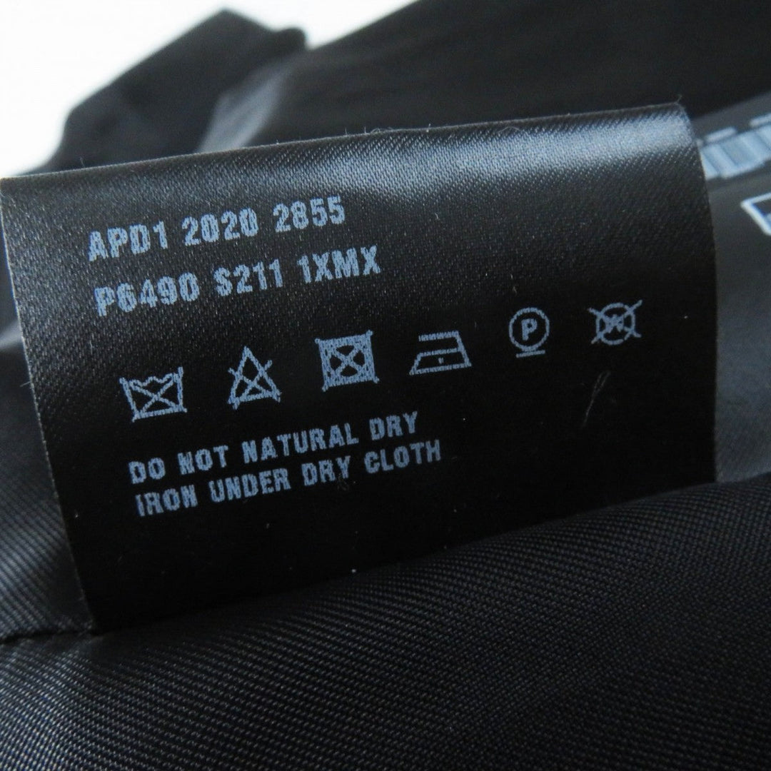 PRADA Chester coat P6490 Main: 98% wool, Main: 2% polyurethane black Women 38 Used Authentic