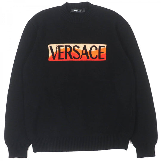 VERSACE knit 1003622 cotton black 46 (170/84A)