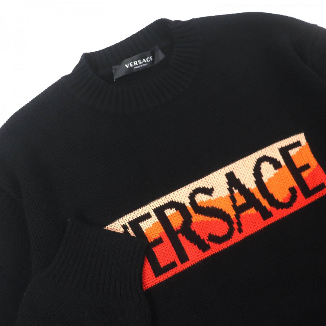 VERSACE knit 1003622 cotton black 46 (170/84A)