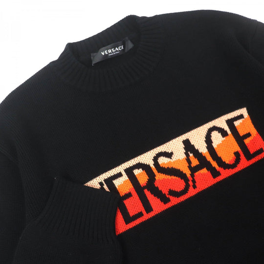 VERSACE knit 1003622 cotton black 46 (170/84A)