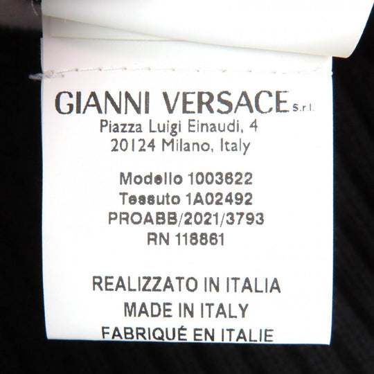 VERSACE knit 1003622 cotton black 46 (170/84A)