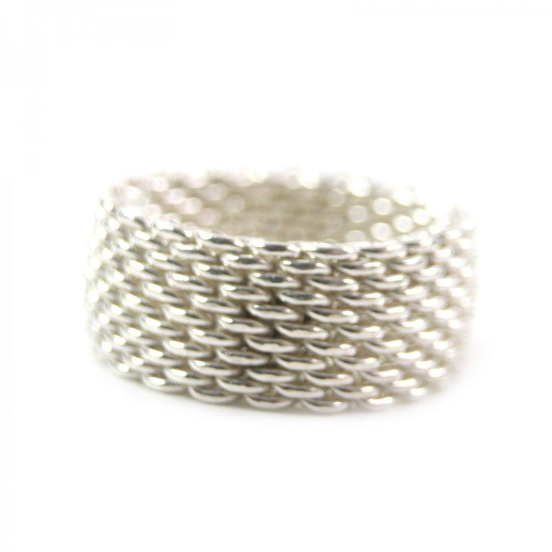 TIFFANY&Co. Ring SV925 Silver somerset mesh ring