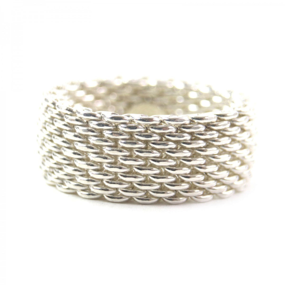 TIFFANY&Co. Ring SV925 Silver somerset mesh ring