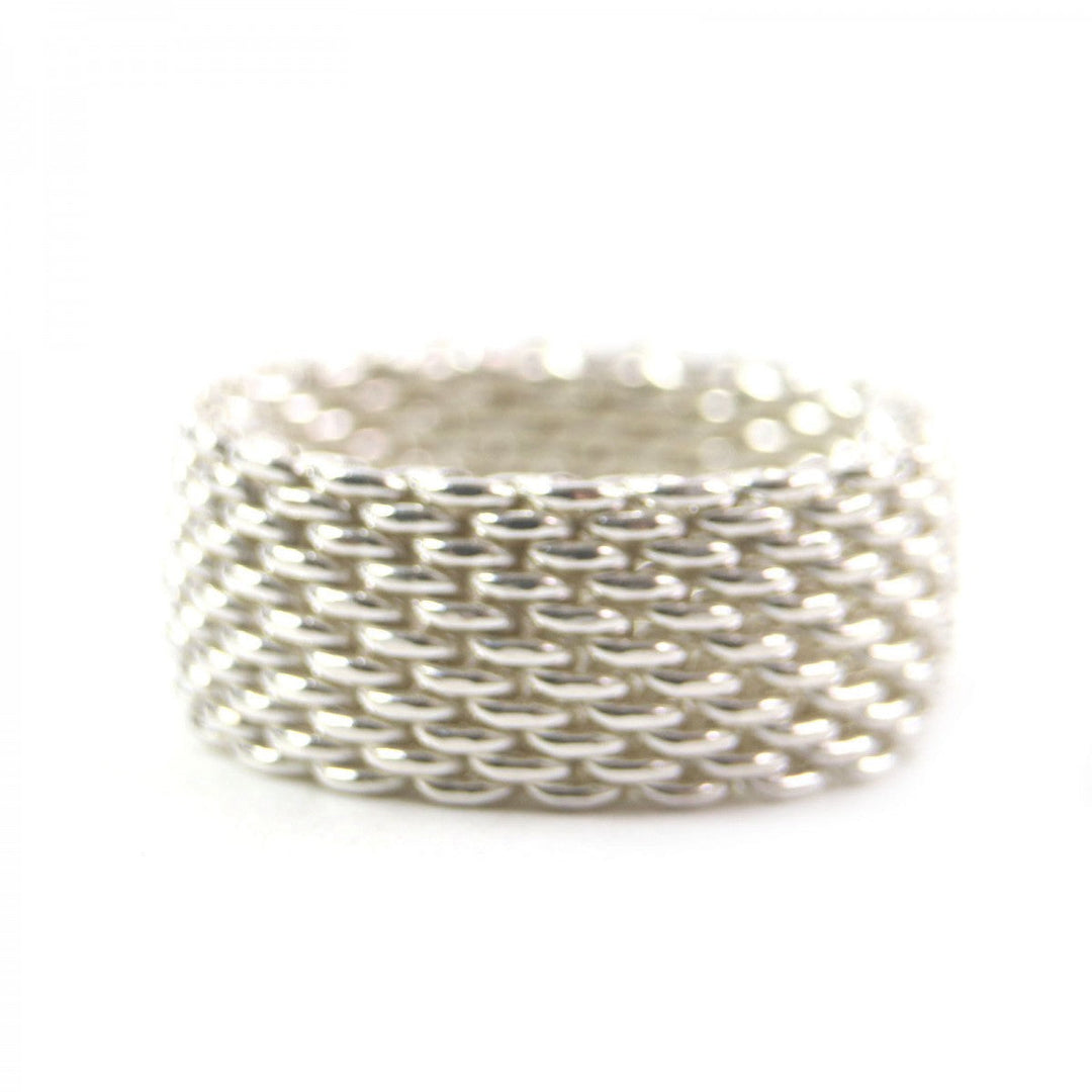 TIFFANY&Co. Ring SV925 Silver somerset mesh ring