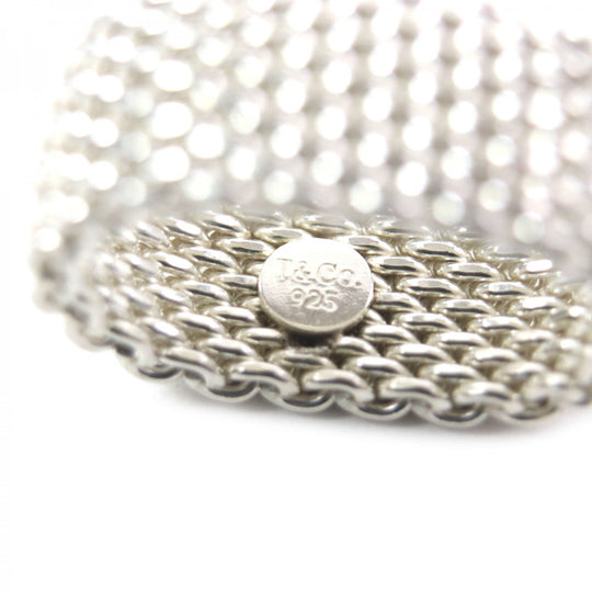 TIFFANY&Co. Ring SV925 Silver somerset mesh ring