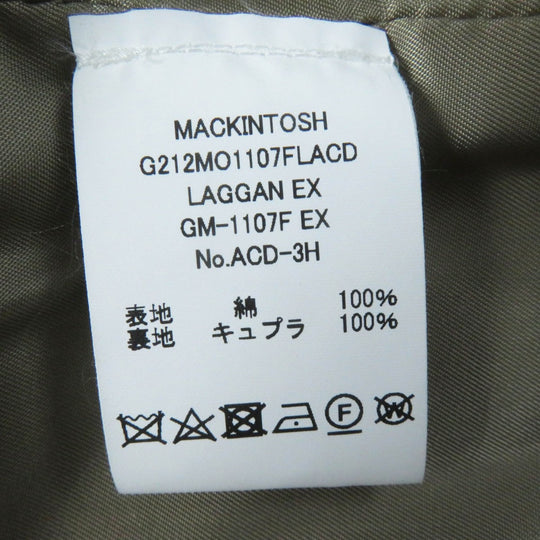 Mackintosh Stainless collar coat G212MO1107FLACD Main: 100% cotton, lining: 100% cupra HONEY (beige) LAGGAN EX Women 40 Used Authentic