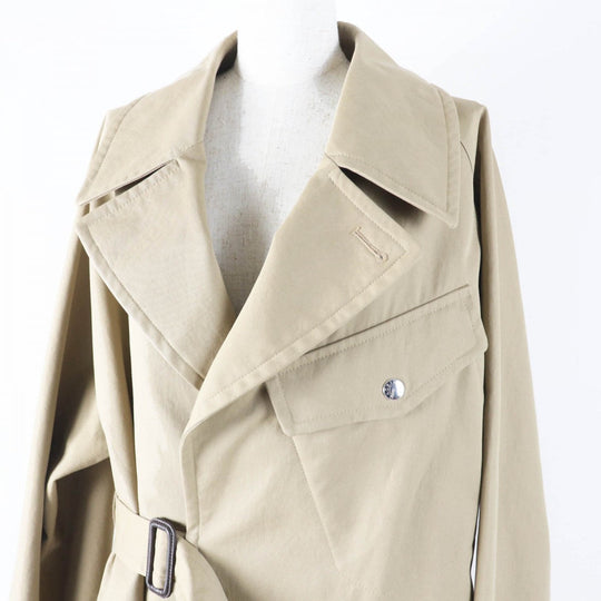 Mackintosh Stainless collar coat G212MO1107FLACD Main: 100% cotton, lining: 100% cupra HONEY (beige) LAGGAN EX Women 40 Used Authentic