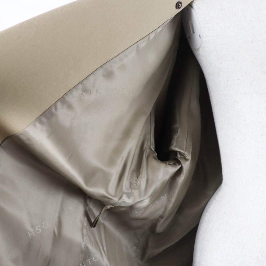 Mackintosh Stainless collar coat G212MO1107FLACD Main: 100% cotton, lining: 100% cupra HONEY (beige) LAGGAN EX Women 40 Used Authentic