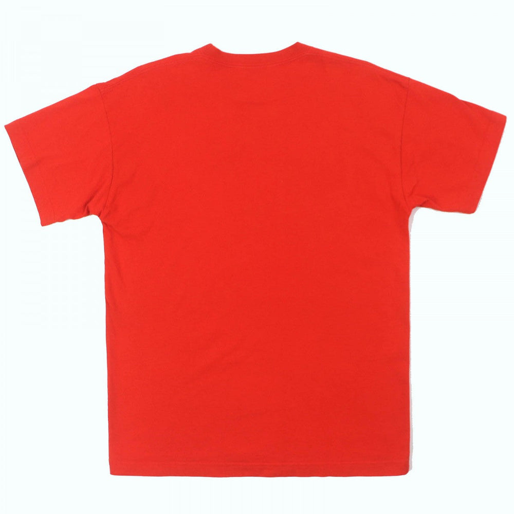 BALENCIAGA Short sleeve T-shirt 612965 cotton Red Real Balenciaga Tee mens XS Used Authentic