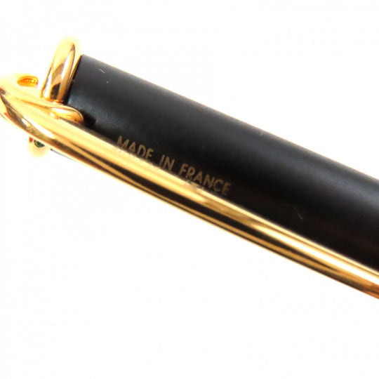 HERMES Ballpoint pen Gold Plated black Allegro mens Used Authentic
