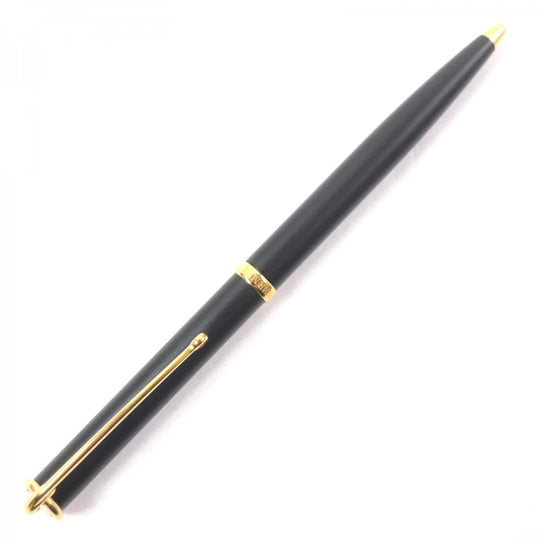 HERMES Ballpoint pen Gold Plated black Allegro mens Used Authentic