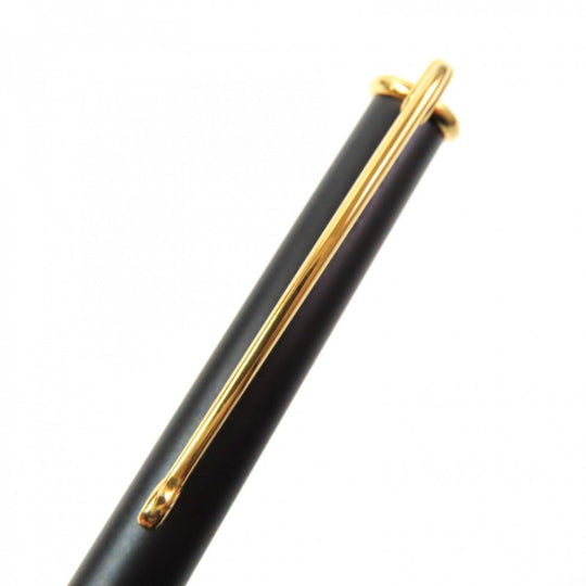 HERMES Ballpoint pen Gold Plated black Allegro mens Used Authentic