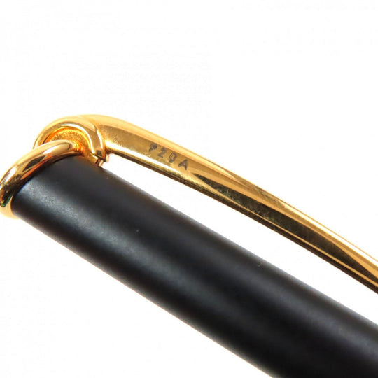 HERMES Ballpoint pen Gold Plated black Allegro mens Used Authentic