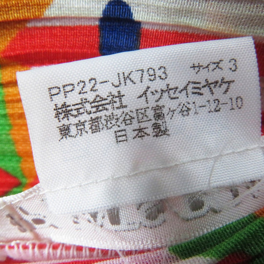 PLEATS PLEASE ensemble PP22-JK739�^PP22-JK791 Main: 100% polyester Multi Women 3 Used Authentic