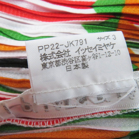 PLEATS PLEASE ensemble PP22-JK739�^PP22-JK791 Main: 100% polyester Multi Women 3 Used Authentic