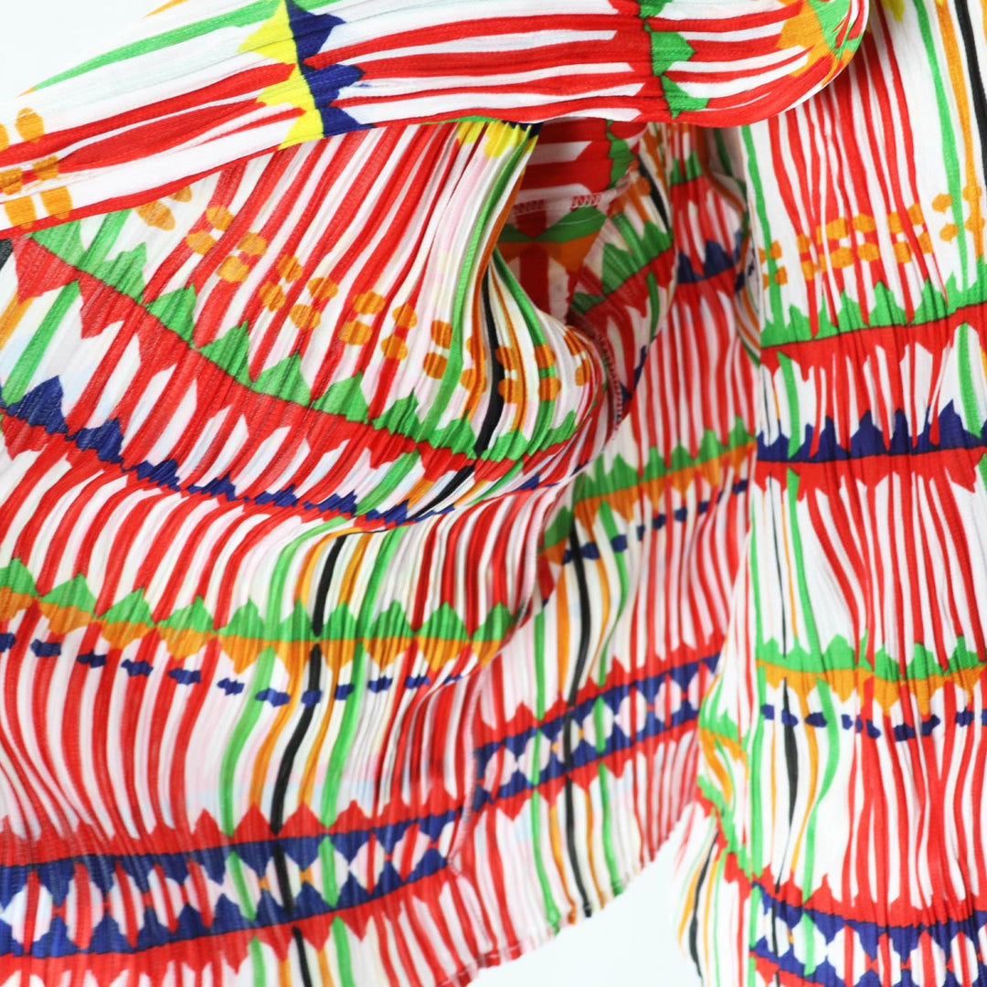 PLEATS PLEASE ensemble PP22-JK739�^PP22-JK791 Main: 100% polyester Multi Women 3 Used Authentic