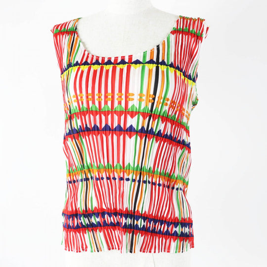 PLEATS PLEASE ensemble PP22-JK739�^PP22-JK791 Main: 100% polyester Multi Women 3 Used Authentic