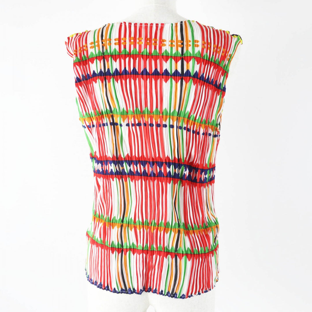 PLEATS PLEASE ensemble PP22-JK739�^PP22-JK791 Main: 100% polyester Multi Women 3 Used Authentic