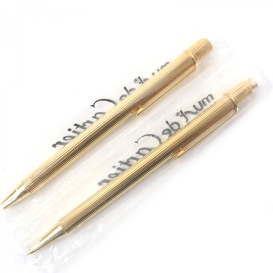 CARTIER Ballpoint pen Gold Plated gold Trinity Must de Cartier mens Used Authentic