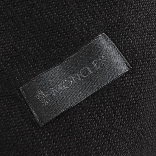 MONCLER Shorts cotton Black red S