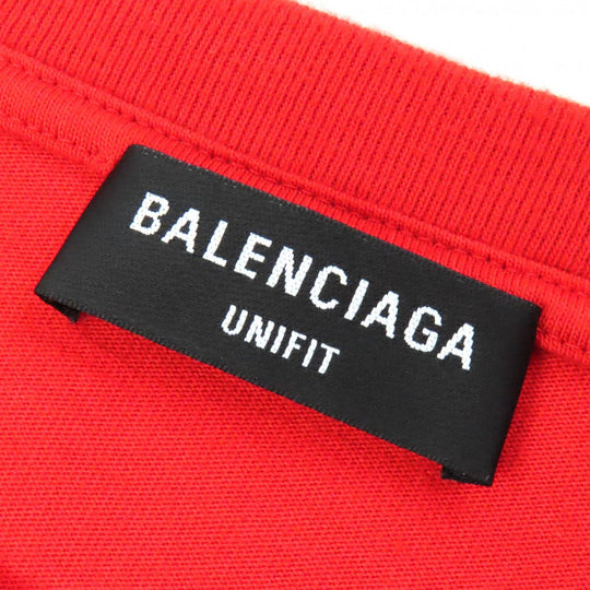 BALENCIAGA Short sleeve T-shirt 651795 Main: 100% cotton Red PS5 PlayStation 5 mens XXS Used Authentic