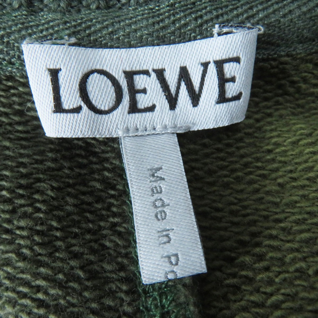 LOEWE sweat S540Y24J01 Main: 100% cotton, part: 100% wool, part: 100% rayon khaki Women S Used Authentic