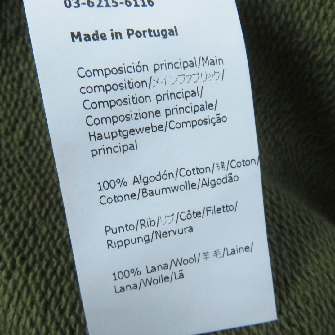LOEWE sweat S540Y24J01 Main: 100% cotton, part: 100% wool, part: 100% rayon khaki Women S Used Authentic