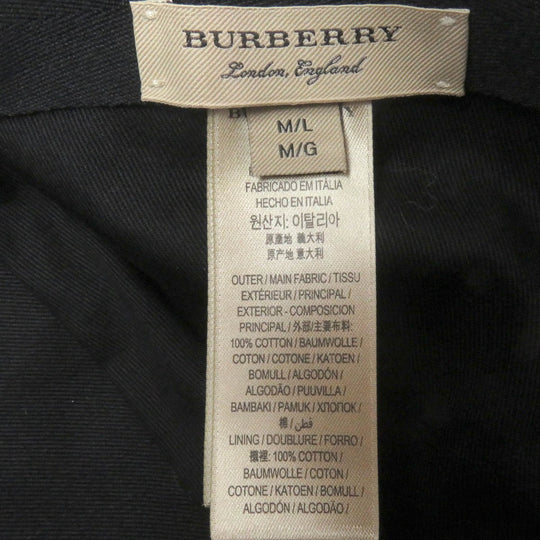 BURBERRY cap 4074816 Main: 100% cotton Beige type mens M Used Authentic