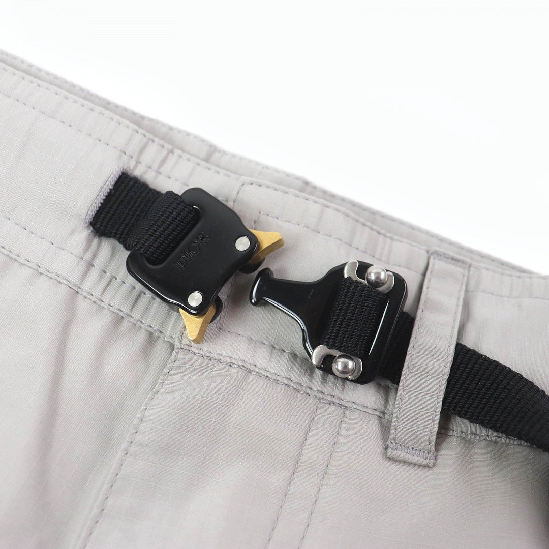 Dior HOMME Shorts 293C179B4717 Main: 59% nylon, Main: 41% cotton, Part: 100% nylon Light gray mens 50 Used Authentic