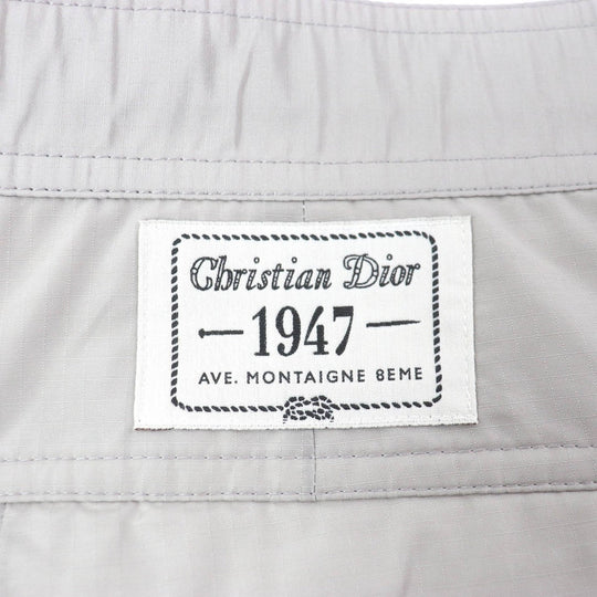 Dior HOMME Shorts 293C179B4717 Main: 59% nylon, Main: 41% cotton, Part: 100% nylon Light gray mens 50 Used Authentic