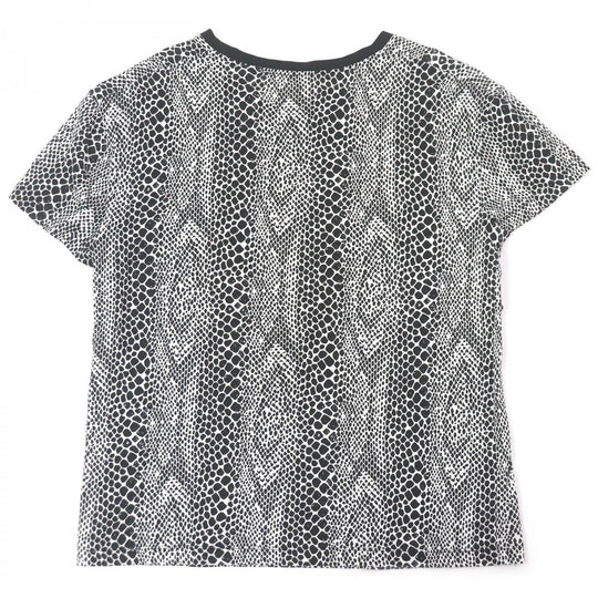 CELINE Short sleeve T-shirt 2X008378E Main: 100% cotton Black White mens S Used Authentic
