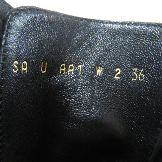 Valentino Garavani short boots UW2S0AA1 Lamb leather black CONBAT BOOT Combat boots 36