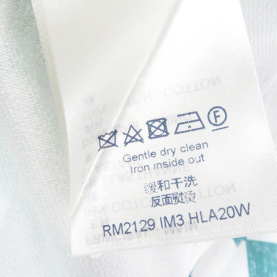 LOUIS VUITTON Denim Jacket Outer: 98% cotton, Outer: 2% polyurethane, Lining: 100% cotton Blue type mens 52 Used Authentic