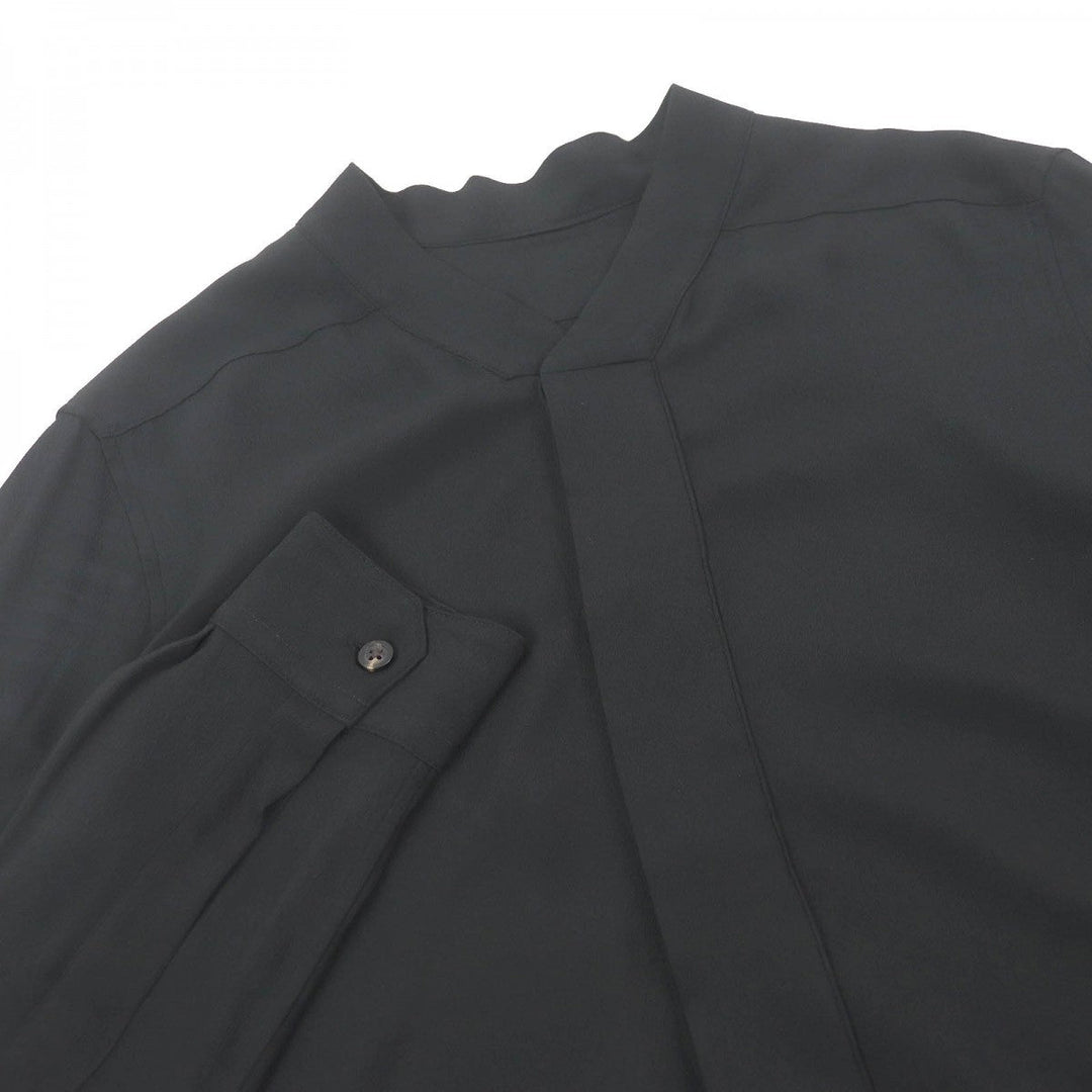Rick Owens Long sleeve shirt RU20S7298 Main: 62% acetate, Main: 38% silk black mens 46 Used Authentic