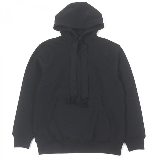 LOEWE Hoodie H526Y25X05 Main: 100% cotton, Part: 100% polyester black mens XXS Used Authentic