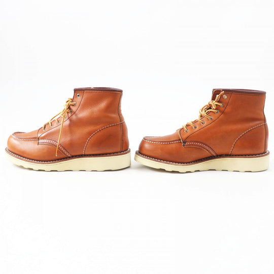 RED WING short boots 3375 Main: Leather Brown Classic Moc Classic Moc Women 7.5 Used Authentic
