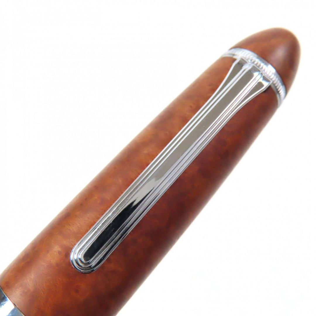 SAILOR fountain pen Nib: 21K Brown silver PROFIT Plot 30th Anniversary Briar mens Used Authentic