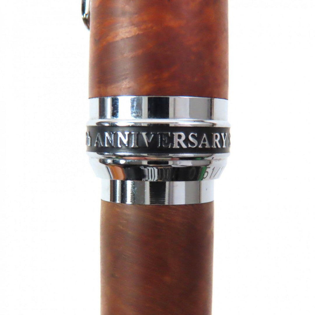 SAILOR fountain pen Nib: 21K Brown silver PROFIT Plot 30th Anniversary Briar mens Used Authentic