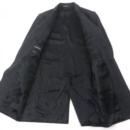 EMPORIO ARMANI Chester coat Outer: 100% wool, Lining: 100% cupra Dark gray T LINE mens 46 Used Authentic