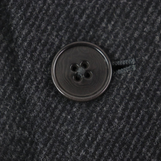 EMPORIO ARMANI Chester coat Outer: 100% wool, Lining: 100% cupra Dark gray T LINE mens 46 Used Authentic