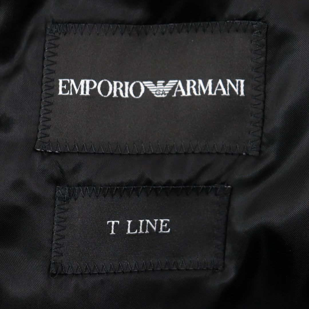 EMPORIO ARMANI Chester coat Outer: 100% wool, Lining: 100% cupra Dark gray T LINE mens 46 Used Authentic