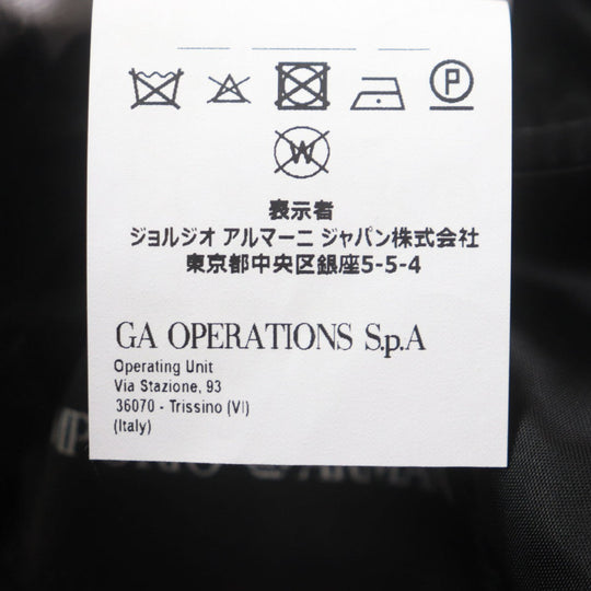 EMPORIO ARMANI Chester coat Outer: 100% wool, Lining: 100% cupra Dark gray T LINE mens 46 Used Authentic