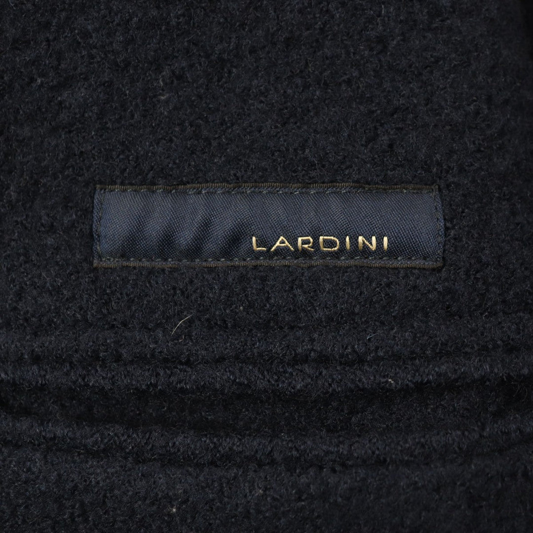 LARDINI Chester coat Outer: 100% wool, Lining: 70% acetate, Lining: 30% cupra Navy mens Used Authentic