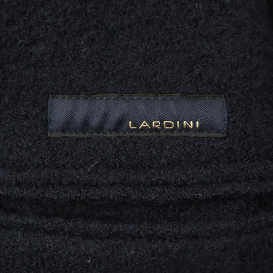 LARDINI Chester coat Outer: 100% wool, Lining: 70% acetate, Lining: 30% cupra Navy mens Used Authentic