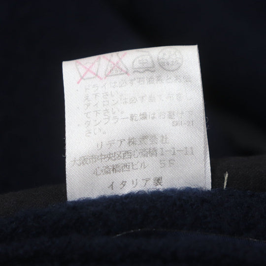 LARDINI Chester coat Outer: 100% wool, Lining: 70% acetate, Lining: 30% cupra Navy mens Used Authentic