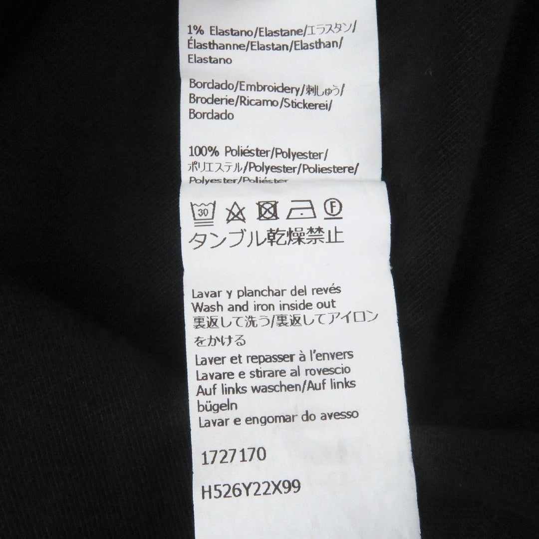 LOEWE Short sleeve T-shirt H526Y22X99 Main: 100% cotton, some parts: 99% cotton, some parts: 1% elastane black mens S Used Authentic